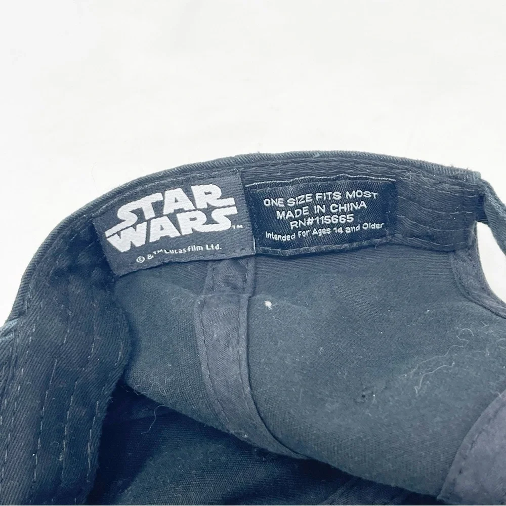 Disney Star Wars Mandalorian Baby Yoda The Child Grogu Hat Baseball Cap Black
